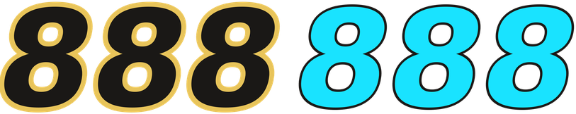888888 logo